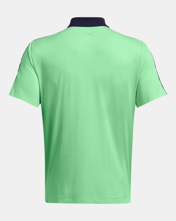 Polo UA Playoff 3.0 Striker pour homme, Green, pdpMainDesktop image number 3